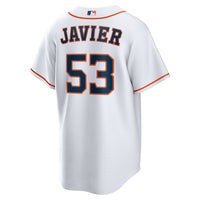 Houston Astros Cristian Javier White jersey – view 4