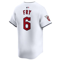 Cleveland Guardians David Fry White jersey – view 4