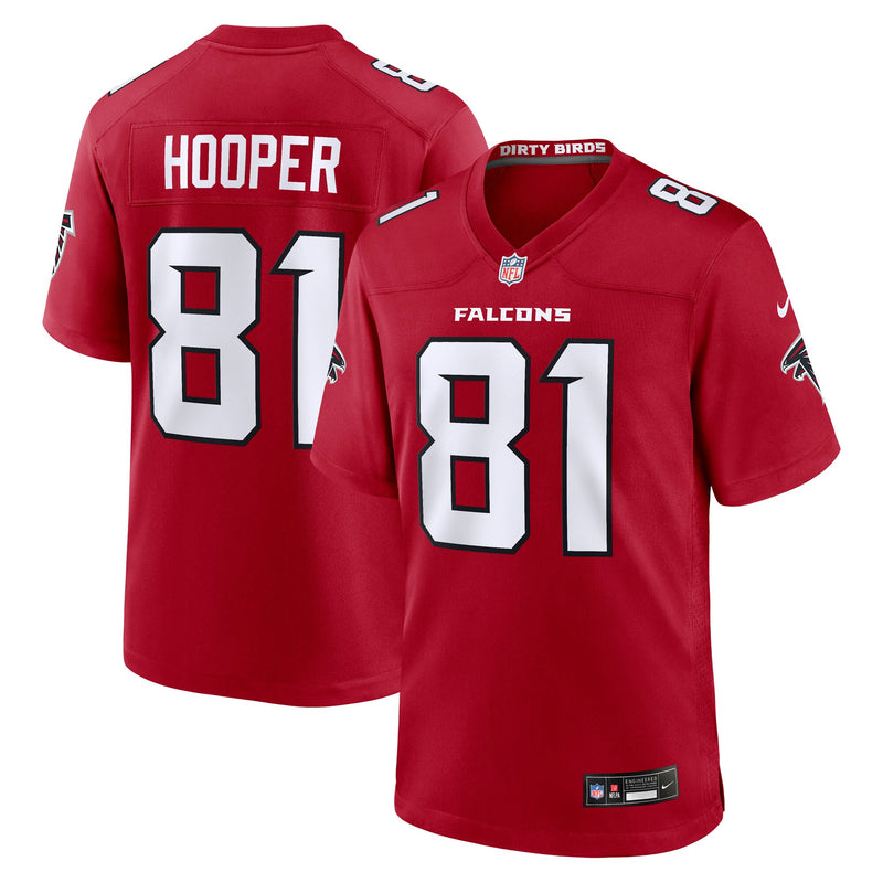Atlanta Falcons Austin Hooper Red jersey – view 1