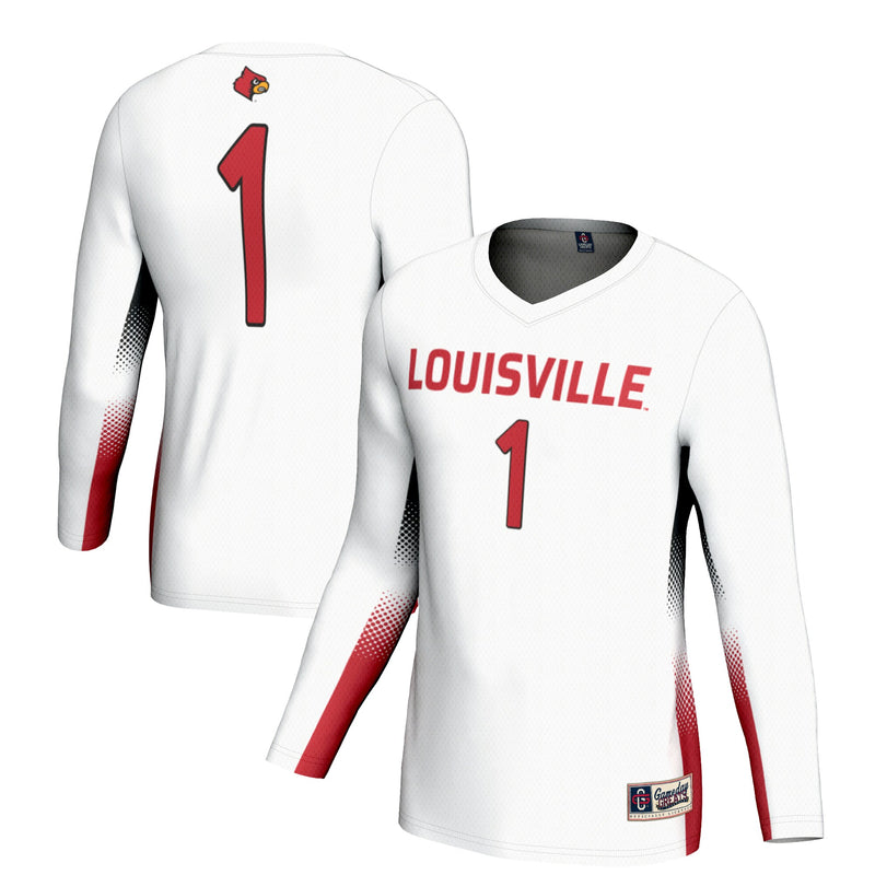 Louisville Cardinals White jersey – view 1