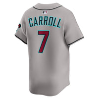 Arizona Diamondbacks Corbin Carroll Gray jersey – view 4