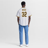San Diego Padres Casey Mize White jersey – view 4