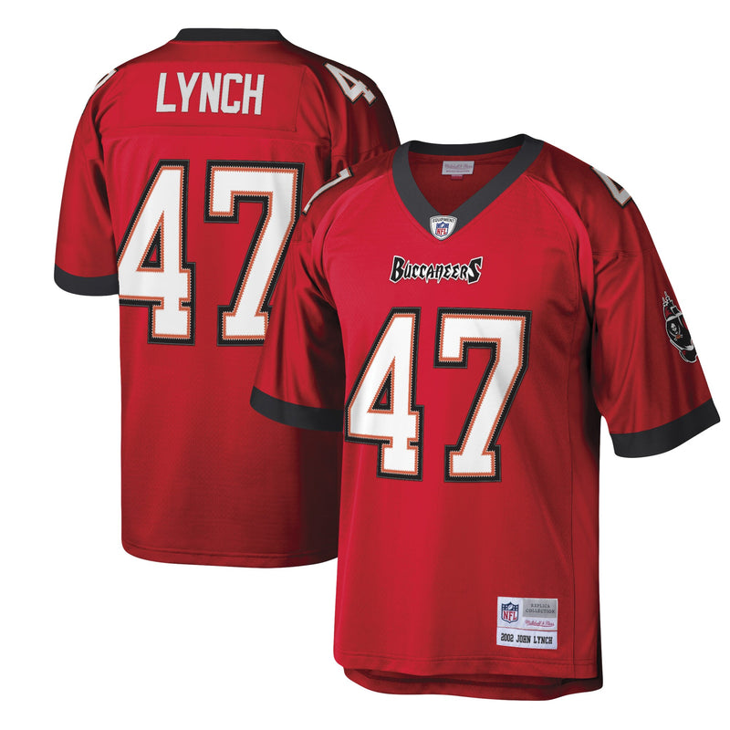 Tampa Bay Buccaneers John Lynch Red jersey – view 1
