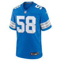 Detroit Lions Penei Sewell Blue jersey – view 2
