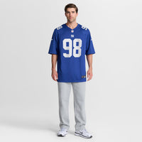 New York Giants D.J. Reader Royal jersey – view 5