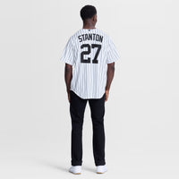 New York Yankees Giancarlo Stanton White jersey – view 6