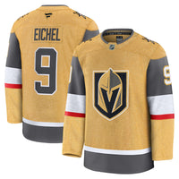 Vegas Golden Knights Jack Eichel Gold jersey – view 2