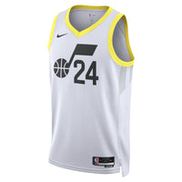 Utah Jazz Walker Kessler - White jersey – view 2
