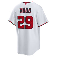 Washington Nationals James Wood White jersey – view 4