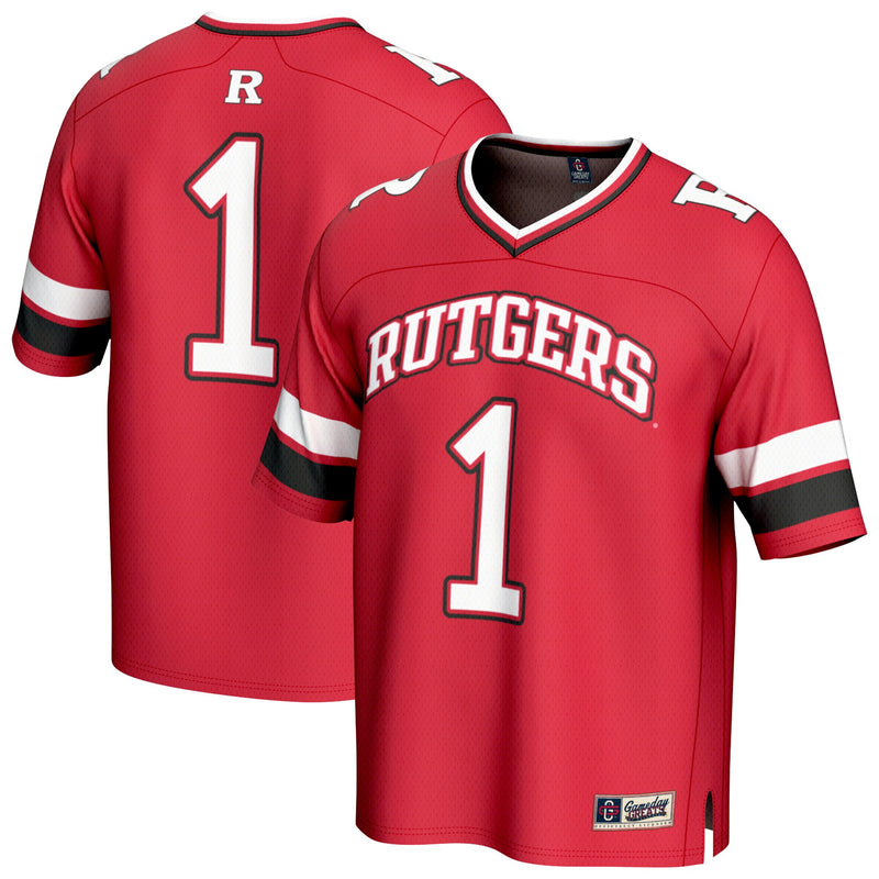 Rutgers Scarlet Knights Scarlet jersey – view 1