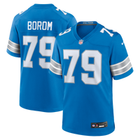 Detroit Lions Larry Borom Blue jersey – view 1