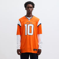 Denver Broncos Bo Nix Orange jersey – view 5