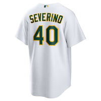 Athletics Luis Severino White jersey – view 4