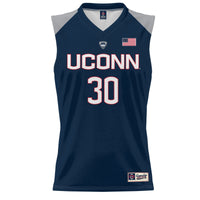 UConn Huskies Lightweight Navy jersey – view 3
