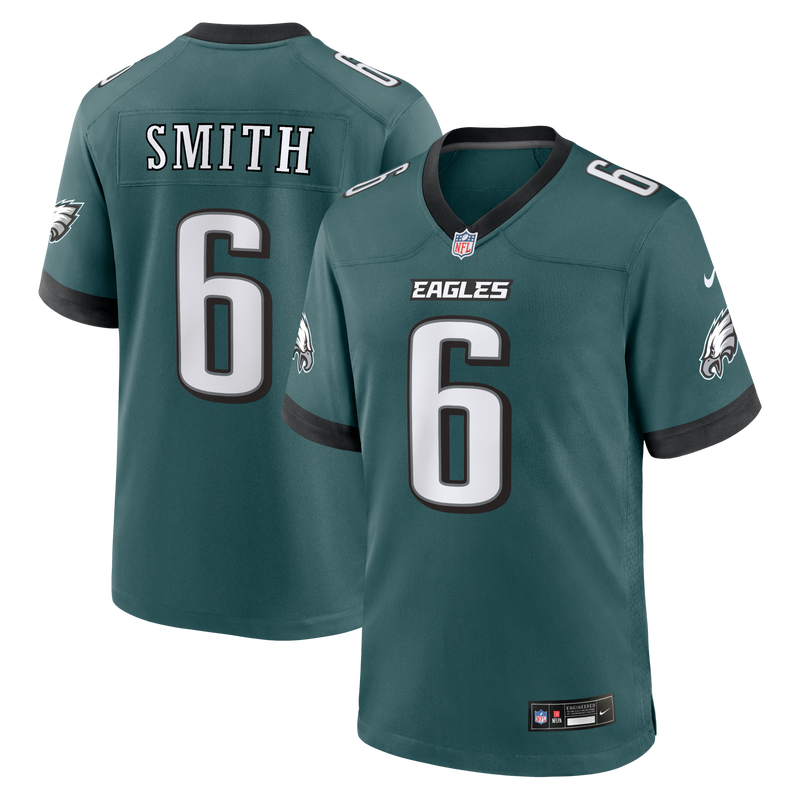 Philadelphia Eagles DeVonta Smith Green jersey – view 1