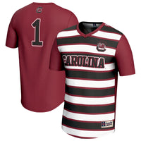 GameDay Greats #1 Garnet South Carolina Gamecocks Lightweight Soccer Fashion Jersey – view 2