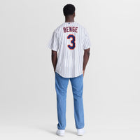 New York Mets Carson Benge White jersey – view 6