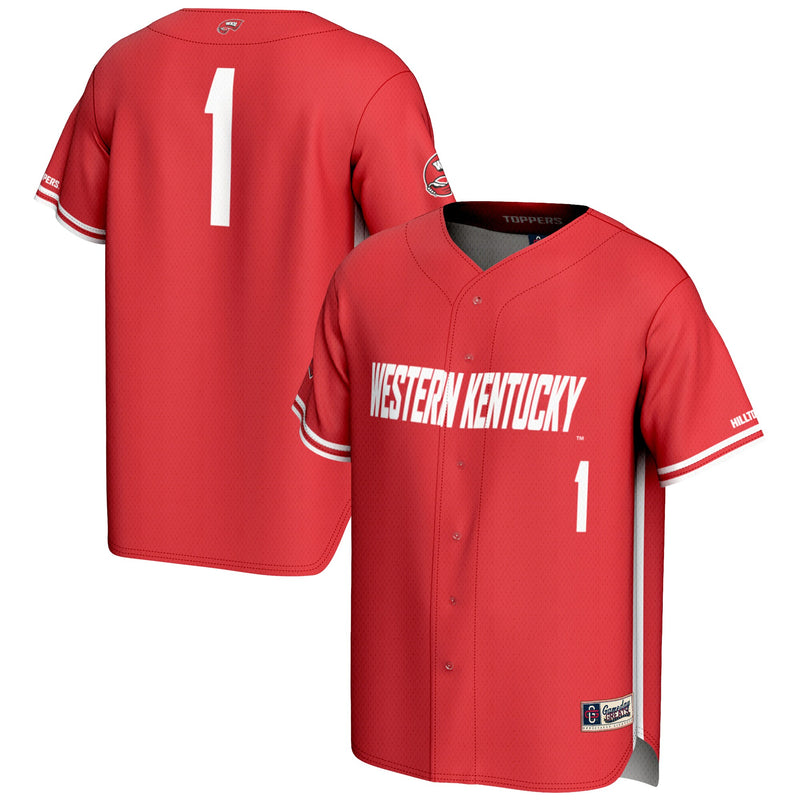 Western Kentucky Hilltoppers Red jersey – view 1