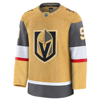 Vegas Golden Knights Jack Eichel Gold jersey – view 3