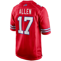 Buffalo Bills Josh Allen Red jersey – view 8