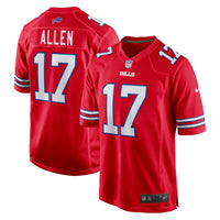 Buffalo Bills Josh Allen Red jersey – view 1