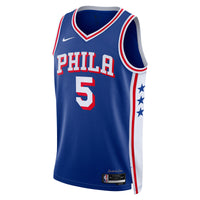 Philadelphia 76ers Quentin Grimes - Royal jersey – view 3