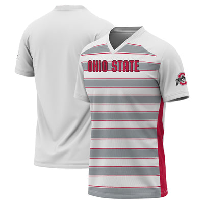 GameDay Greats #1 White Ohio State Buckeyes Lightweight Soccer Fashion Jersey