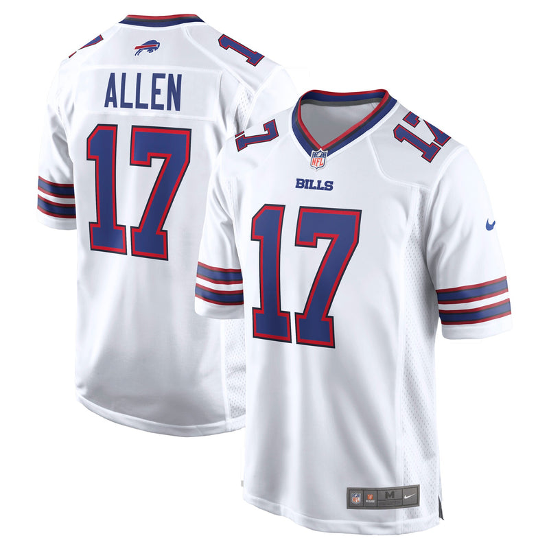 Buffalo Bills Josh Allen White jersey – view 1