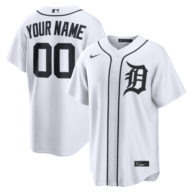 Detroit Tigers White jersey – view 1