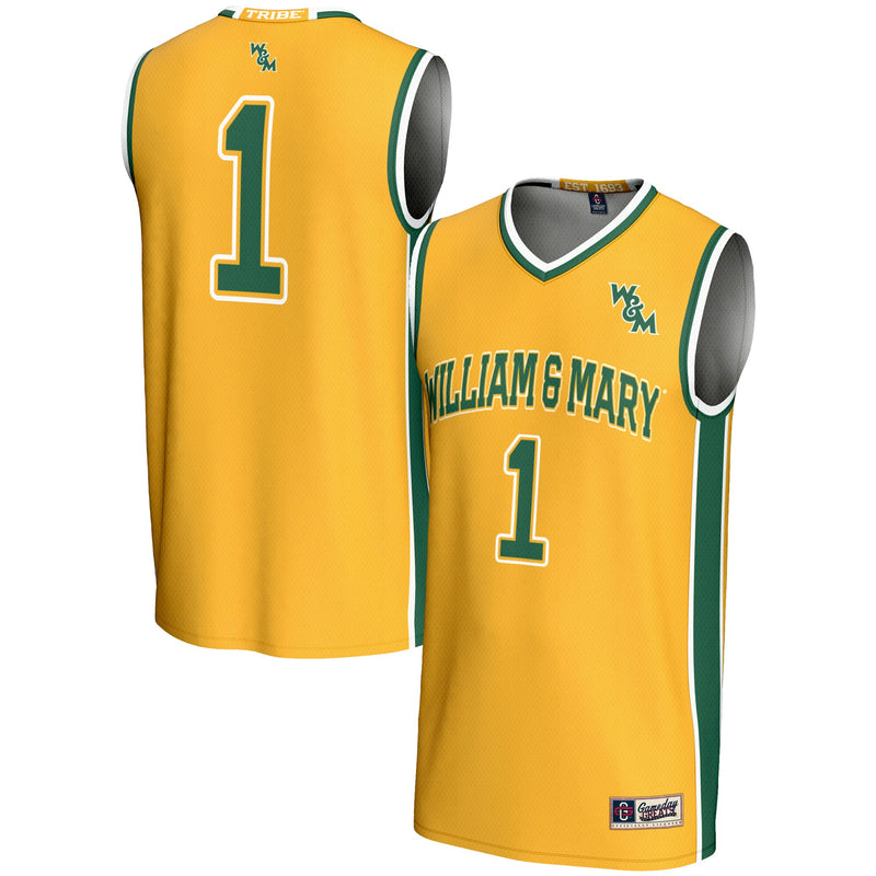 William & Mary Tribe Gold jersey – view 1