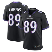 Baltimore Ravens Mark Andrews Black jersey – view 2