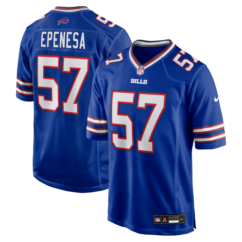 Buffalo Bills A.J. Epenesa Royal jersey – view 1