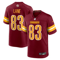 Washington Commanders Jaylin Lane Burgundy jersey – view 1
