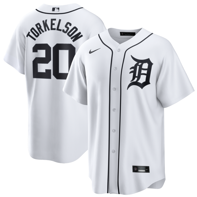 Detroit Tigers Spencer Torkelson White jersey – view 1