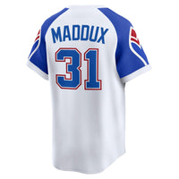 Atlanta Braves Greg Maddux White jersey – view 4