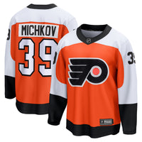 Philadelphia Flyers Matvei Michkov Orange jersey – view 1