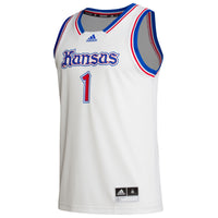 adidas Kansas Jayhawks White jersey – view 3