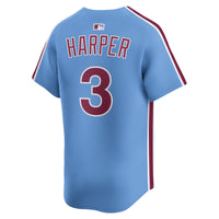Philadelphia Phillies Bryce Harper Blue jersey – view 4