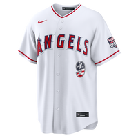Los Angeles Angels White jersey – view 3