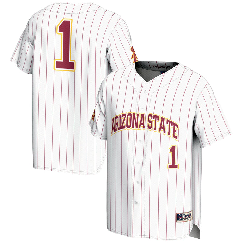Arizona State Sun Devils White jersey – view 1