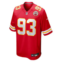Kansas City Chiefs Zacch Pickens Red jersey – view 3