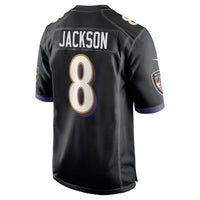 Baltimore Ravens Lamar Jackson Black jersey – view 4
