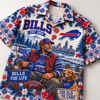 Buffalo For Life Hawaiian Shirt - Lifestyle