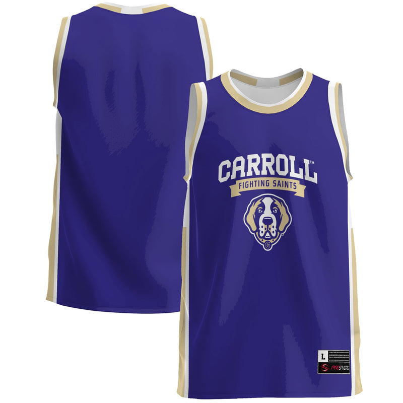 Carroll College Fighting Saints GameDay Greats Purple jersey – view 1