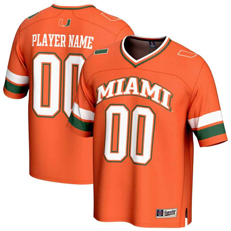 Miami Hurricanes GameDay Greats Orange jersey – view 1