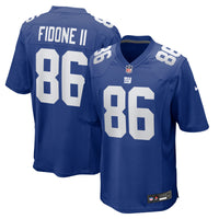 New York Giants Thomas Fidone II Royal jersey – view 2