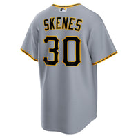 Pittsburgh Pirates Paul Skenes Gray jersey – view 4