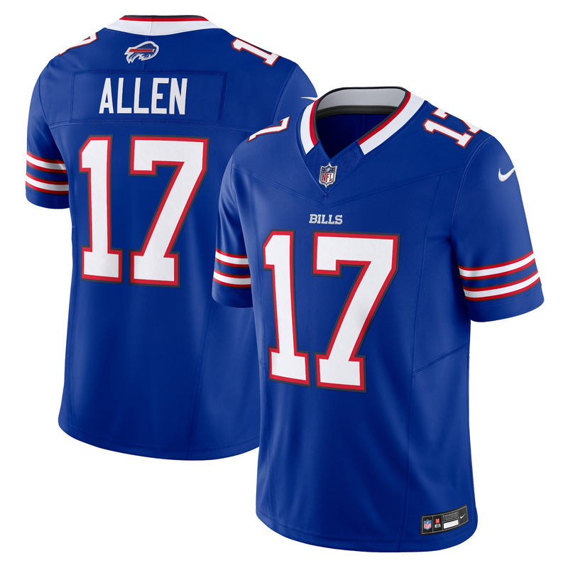 Buffalo Bills Josh Allen Royal jersey – view 1