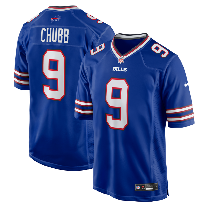 Buffalo Bills Bradley Chubb Royal jersey – view 1