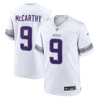 Minnesota Vikings J.J. McCarthy White jersey – view 2